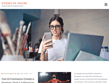 Tablet Screenshot of cosmodeonline.com